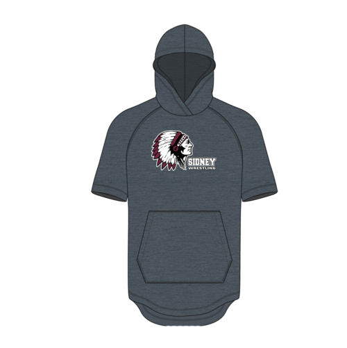 Sidney Youth Wrestling Short Sleeve Hoodie