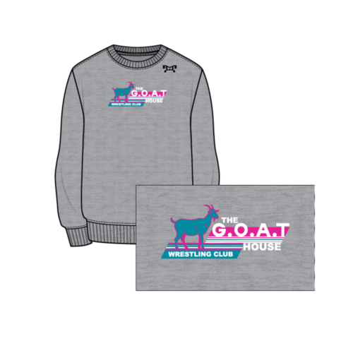 The G.O.A.T. House Custom MyHOUSE Challenger Crewneck
