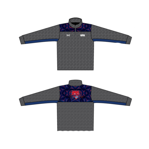 Benson High School Custom Heathered Quarter Zip   (Heather fabric may vary in color & texture)