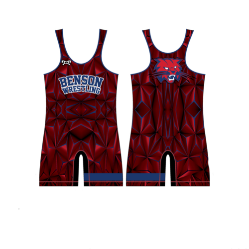 Benson High School Custom Red Men's Singlet