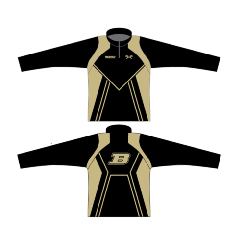 Biglerville With Stripes Custom Quarter Zip