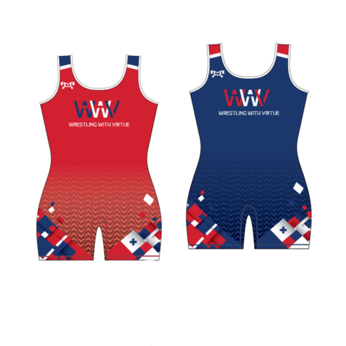 WOMEN'S Wrestling With Virtue Singlet - Combo
