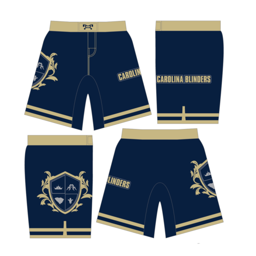 Carolina Blinders Custom Fight Shorts
