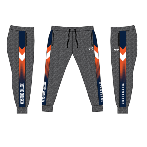 Keystone College Custom Joggers   (Heathered fabric may vary in color & texture)