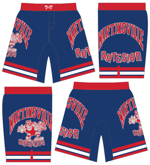 Martinsville Artesian Custom Fight Shorts
