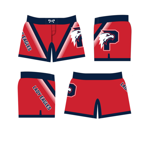 Poinciana High School Women's Custom Fight Shorts
