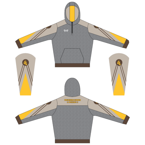 Preacher's Corner Custom Quarter Zip Hoodie