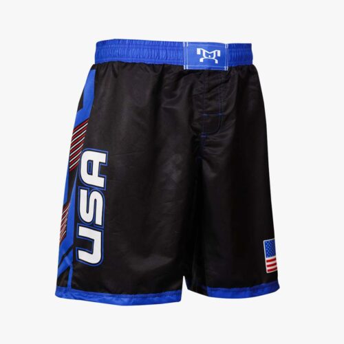 USA Stripes Wrestling Fight Shorts - Image 2
