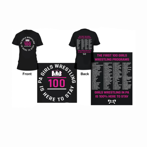 SANCTION PA 100 TEAMS Custom Black T-Shirt