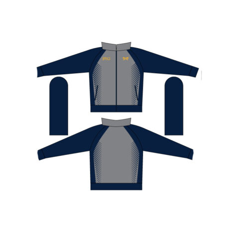 WPIAL Wrestling  Custom Blue Full Zip