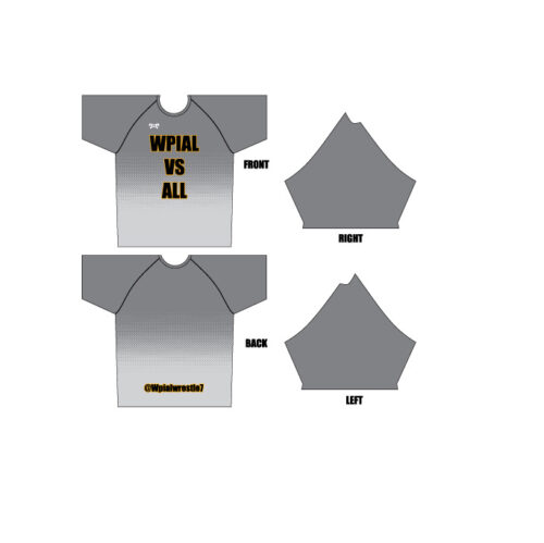 WPIAL Wrestling Grey Dri-Fit T-Shirt