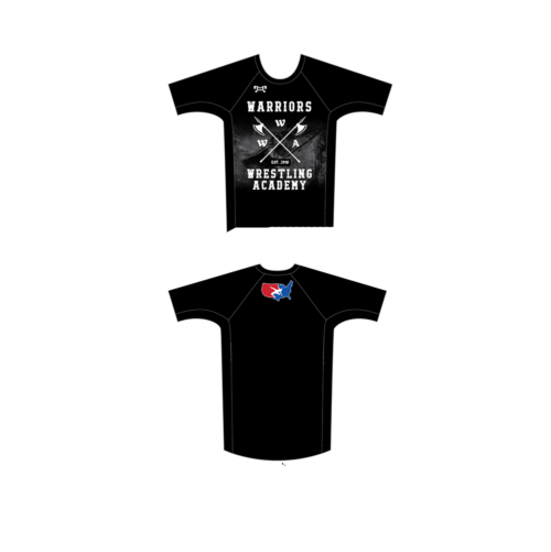 Warriors Wrestling Academy Custom Compression Shirt