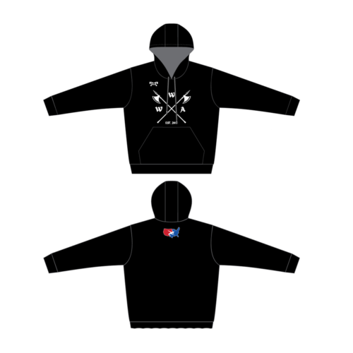 Warriors Wrestling Academy Sublimated Custom Hoodie