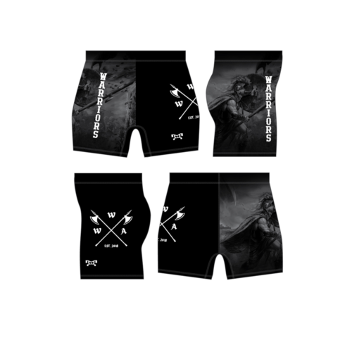 Warriors Wrestling Academy Custom Women's Compression Shorts