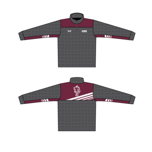Altoona Heathered Quarter Zip  (Heathered fabric may vary in color & texture)