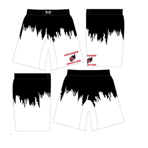 Centurion Wrestling Custom Fight Shorts