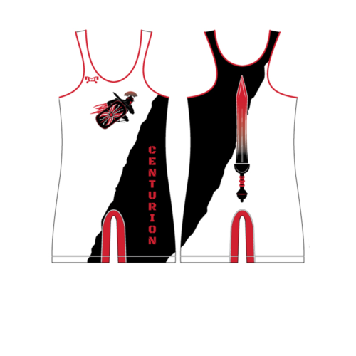 Centurion Wrestling Custom White Singlet