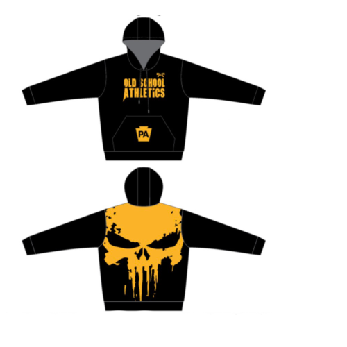 Old School Athletics  Sublimated Hoodie