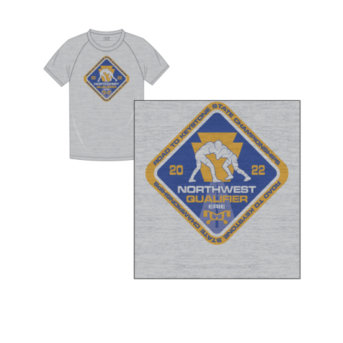 Keystone State Championship Northwest Custom Stars Sublimated Decal T-Shirt 2022