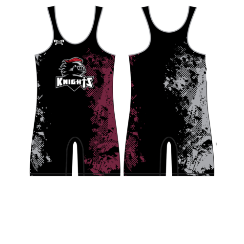 Northview Wrestling Club Black Custom Singlet