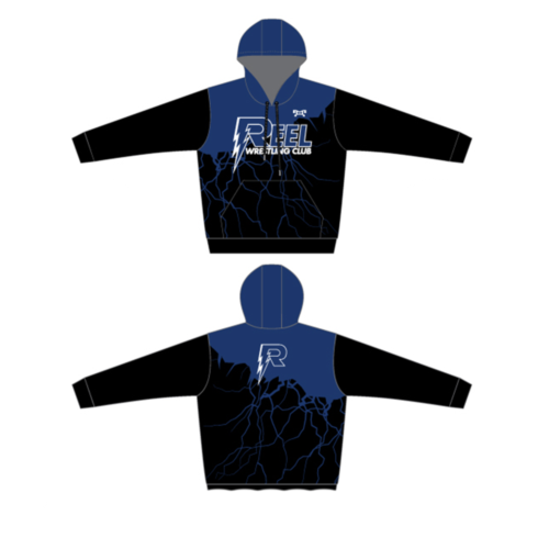 Reel Wrestling Club Sublimated Hoodie