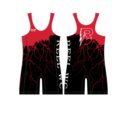 Reel Wrestling Club Men's Red Singlet