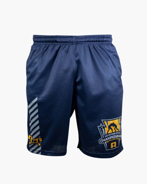 Keystone State Championships Blue Mesh Shorts 2022
