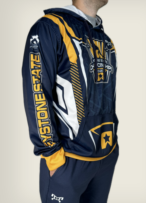 KEYSTONE STATE CHAMPS 2023 Navy Custom Sublimated Hoodie