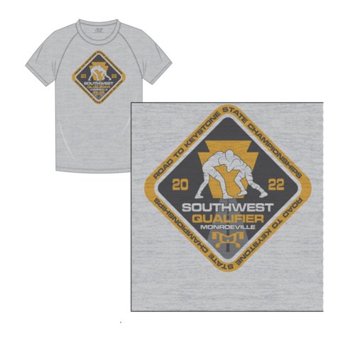 Keystone State Championship Southwest Custom Stars Sublimated Decal T-Shirt 2022
