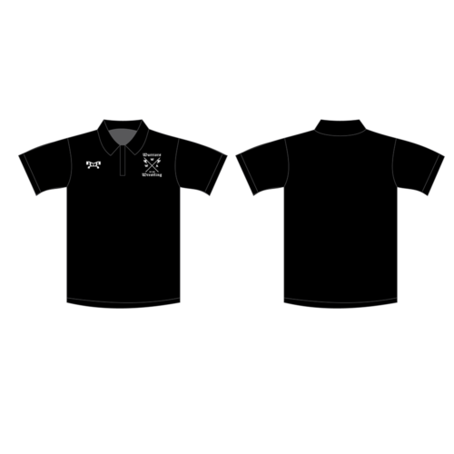 Warriors wrestling academy Custom Polo  Shirt