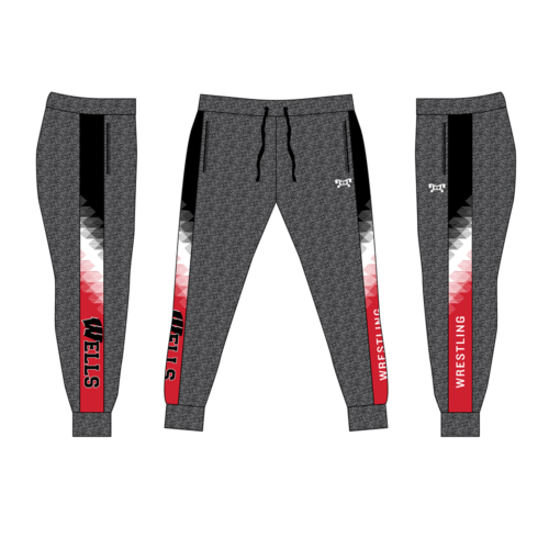Wells Wrestling Custom Joggers