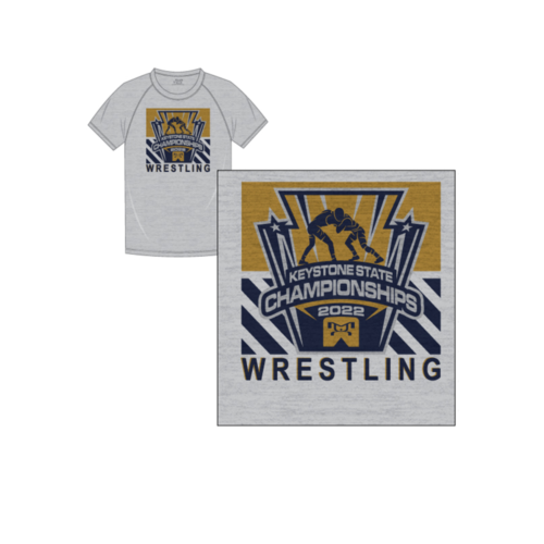 KEYSTONE STATE CHAMPIONSHIPS CUSTOM KEYSTONE LOGO SUBLIMATED DECAL T Shirt 2022