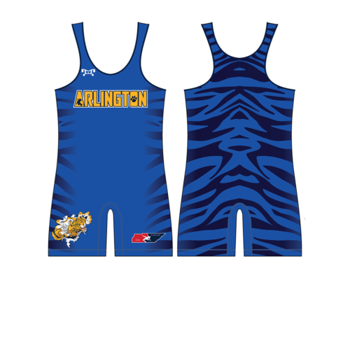 ARLINGTON Custom Blue Singlet