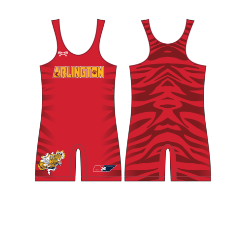 ARLINGTON Custom Red Singlet