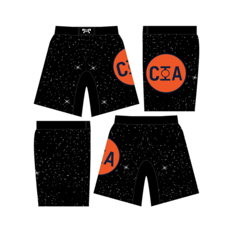 CIA  Custom Black Fight Shorts