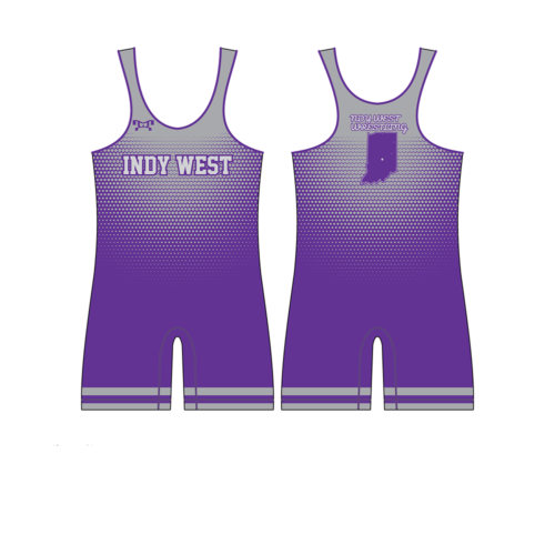 Indy West Wrestling Club Custom Singlet