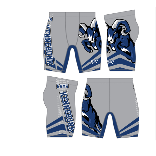 Kennebunk Wrestling Compression Shorts