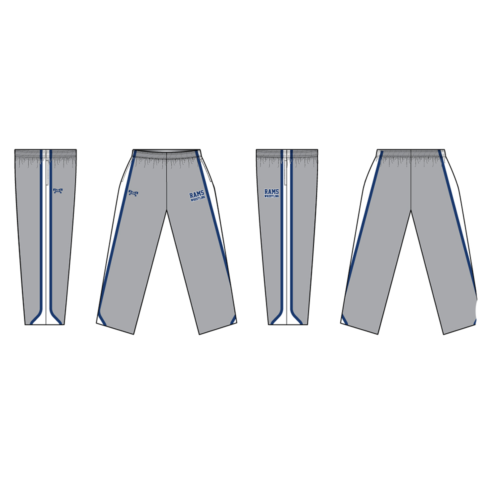 Kennebunk Wrestling Athletic Pants With Blue