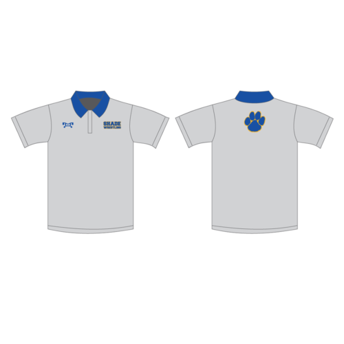 Maple Shade Custom Polo Grey Shirt