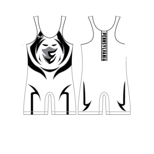 Mat Assassins Custom White Singlet