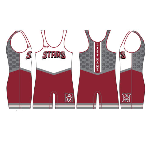 North High School Men's Cardinal Singlet