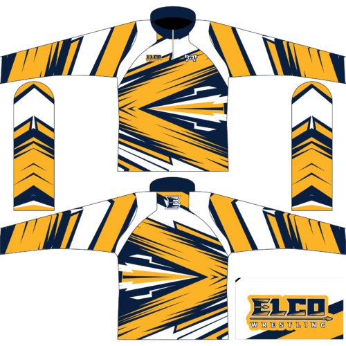 ELCO High School  Men's Quarter Zip  2023