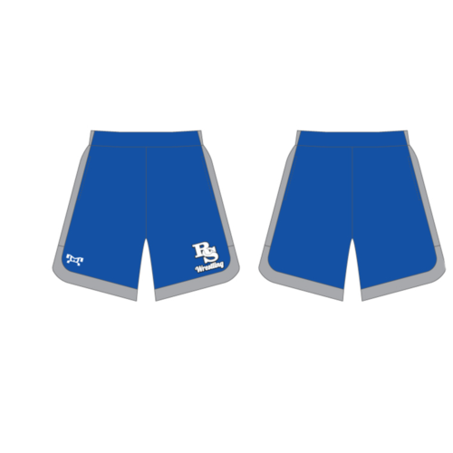 R & S Wrestling Custom Curve Sided Mesh Shorts