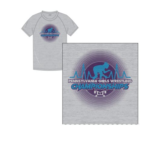 PA Womens Championships Custom Sublimated Decal T-Shirt