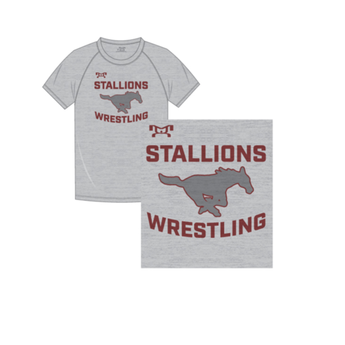 Stallions Youth Custom Sublimated Decal T-Shirt