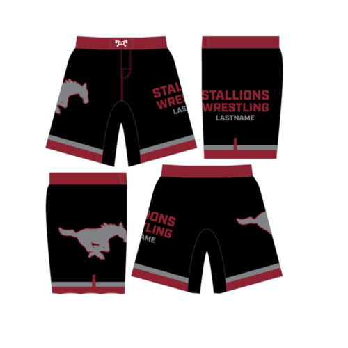 Stallions Youth Custom Fight Shorts