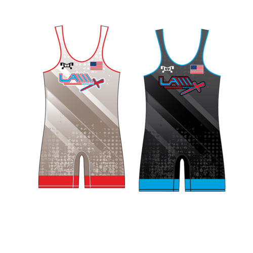 Lancaster Alliance Wrestling Custom Men's Singlet Combo 2