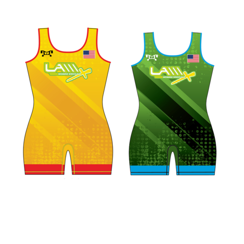 Lancaster Alliance Wrestling Custom Womens Singlet Combo