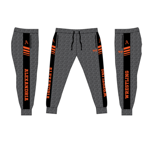 Alexandria HS  Custom Joggers   (Heathered fabric may vary in color & texture)