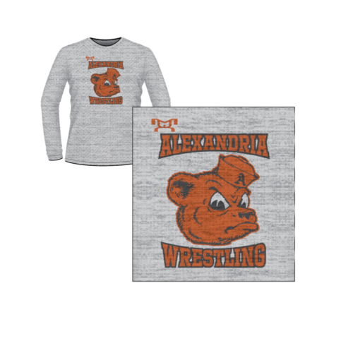 Alexandria HS Custom Sublimated Decal Long Sleeve